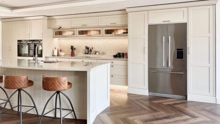 Bumblebee Kitchens. A photo of a completed Bumblebee designed kitchen.