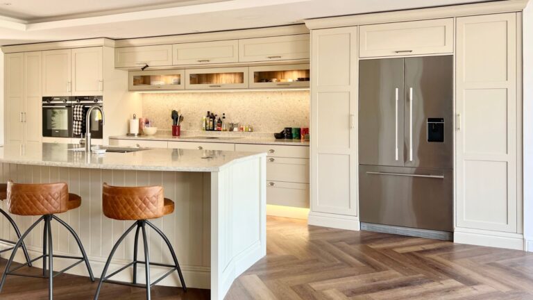 Bumblebee Kitchens. A photo of a completed Bumblebee designed kitchen.